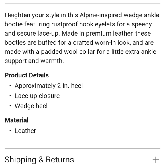 Sperry 8.5 wedge booties - Picture 8 of 8